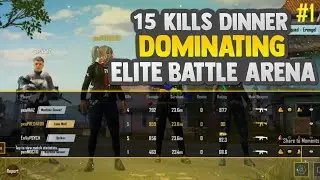 Dominating Elites Battle Arena - 15 Kills Chicken - Team Portal Esports