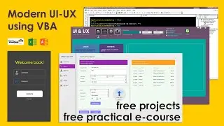 VBA UI UX-1: Создание профессионального пользовательского интерфейса с помощью UserForm. Множеств...