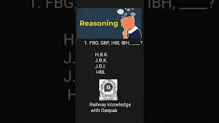 Reasoning question for govt jobs like, railway, SSC, DSSSB, Bank, #reasoning #reasoningforntpc2024