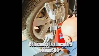 Alineadora de autos #NANO500. Equipamos el Centro de Formaci&oacute;n Profesional nro. 401 #ALINEADORA