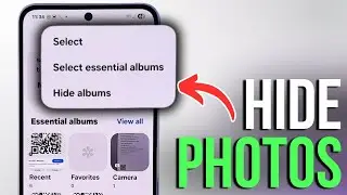 Samsung Galaxy A36 Guide - Easily Hide Photos and Videos