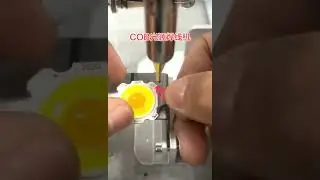LED COB Chip Wire Soldering Machine | High Speed Automatic Soldering | COB Light Manufacturing Proce