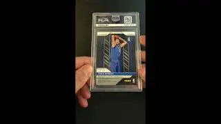 2018 Panini Prizm Mojo Prizms Luka Doncic ROOKIE AUTO /25 #3 PSA 10 GEM MINT