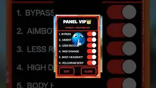 PANEL REVEAL 😈🤯 #freefire #gtk111 #tondegamer #godhandff  #ff