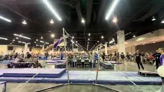 Xcel Platinum 8.100 Bar Routine SV 9.400 - California Grand Invitational 01/10/25