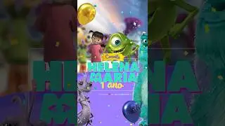Convite Digital Animado Monsters S A #convitepersonalizado #convite #conviteanimado #convitedigital