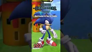 New Sonic Moveset in Super Smash Bros Alternate Universe (Brawl Mod) #smashbros #sonic #sega