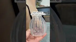 Easily adjust the Shell Pump suction 🐚❤️ #babyproducts #haakaa #babycare