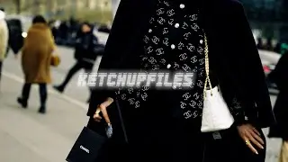 16x9  Darja Barannik  Street Style Video Outside Chanel FW 23 Show