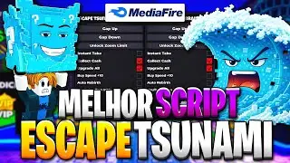 MELHOR  SCRIPT😱 ESCAPE TSUNAMI FOR BRAINROTS 2026 🌊 (SEM KEY) 🔑❌ GODMODE, AUTO DUPE & INF COINS! 🤑