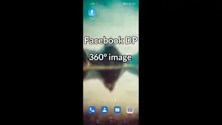 How to use facebook dp 360 degree image | fb 3d cover photo | facebook 360 degree image #shorts