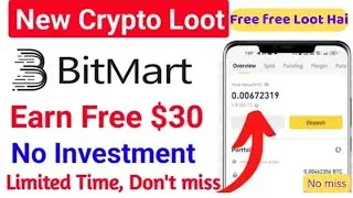 Bitmart Exchange 10$ ETH Free loot offer😱 Per Reffer 10$ Earning || Bitmart Exchange New Offer