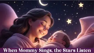 When Mommy Sings, the Stars Listen 🌙 | Kids Lullaby with Soft Piano & Voice | Baby Sleep Music