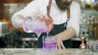 Let's make an Empress Negroni!