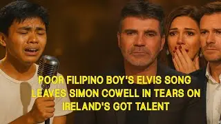 Poor Filipino Boy&rsquo;s Elvis Song Leaves Simon Cowell in Tears on Ireland&rsquo;s Got Talent