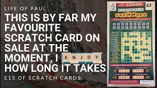 Scrabble Cashword &mdash; моя любимая скретч-карта. Давайте попрощаемся с 2021 годом, попробовав ещё раз.