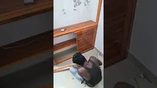 @pvc cupboard making #pvccupboardshorts #pvcmaking #shortvideo .yesterday white. today teakwood