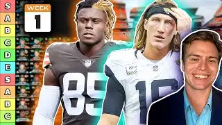 Week 1 Fantasy Football Rankings (QB/TE/DST)