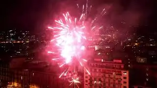 Napoli, festa scudetto come Capodanno 🎆 Fuochi d'artificio su tutta la città