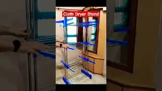 How to assemble Cloth Dryer Stand 😇 #homegadgets