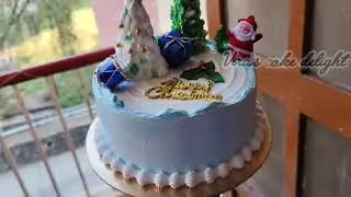 🎄 christmas cake 🎂 decoration ideas for home baker 