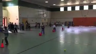 Striking skills in PE