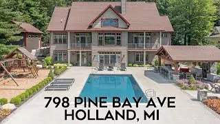 Luxury Lake Macatawa Waterfront Home | 798 Pine Bay Ave, Holland MI 49424 | Andrea Crossman Group