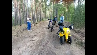 Покатушка с друзьями по лесу на Doohan iTank.