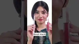 Bindhi hack using lipstick 💄#shorts #youtube #tamil #hacks