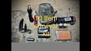 10 item bugout bag/survival kit. AMAZON CHALLENGE!!!