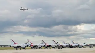 Andrews Skies Are Rocking: Iconic Aircraft Arrive for the Air Show!