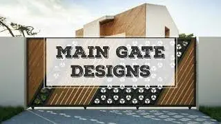 Modern Main Gate Design Ideas I Latest Entrance Gate concepts for Home I New Gate Design
