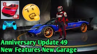 Asphalt 8 Anniversary Update 49 (5.9.0) Is Here | New Garage New Avatar New Looks But Old Me 😜