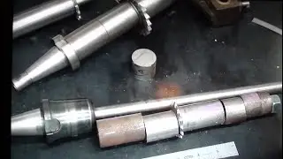 Make an Arbor for Clausing Mill Tips #617 tubalcain