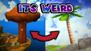 What's Up With The Trees In Mario Galaxy?