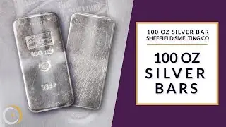 Sheffield Smelting Co Ltd 100 oz Silver Bars