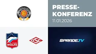 11.01.2026 - Pressekonferenz - Selber Wölfe vs. Deggendorfer SC