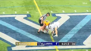 Villanova vs Marquette | Faceoff Highlights | Mens College Lacrosse | 4/19/25