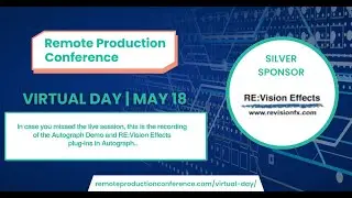 Remote Production Conference Virtual Day Presentation
