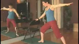 Chair Yoga for Seniors : Chair Yoga for Seniors: Warrior 2 Pose