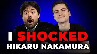 Я шокировал Хикару Накамуру этим простым началом.