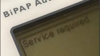 FIX &ldquo;service required&rdquo; error (respironics system one ds960 remstar autosv bipap)