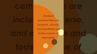 Creating Inclusive and Resilient Communities: The Importance of Diversity, Equity, and Belonging