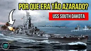 A BIZARRA Hist&oacute;ria do USS South Dakota (BB-57): O Coura&ccedil;ado mais azarado dos Estados Unidos