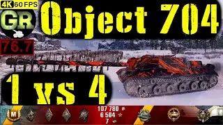 77_World of Tanks Object 704 WoT Replay - 7 Kills 6.1K DMG(Patch 1.5.0)