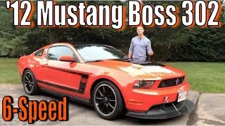 This 2012 Ford Mustang Boss 302 Is A Snarling, Yet Street-Legal Beast Of A Track Car.