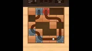Roll the Ball slide puzzle Moving H Pack Level 26 Solution