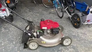 EASY  LAWN MOWER OIL CHANGE