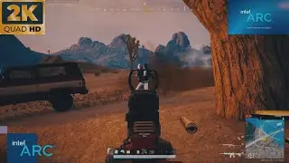 PUBG PC : GUNNIR INTEL ARC 770 Photon 16G Ultra Graphics | Miramar | SOLO Gameplay