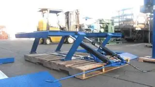 Challenger 10,000 lbs Low Rise Auto Car Scissor Pad Lift Hydraulic with Air Center